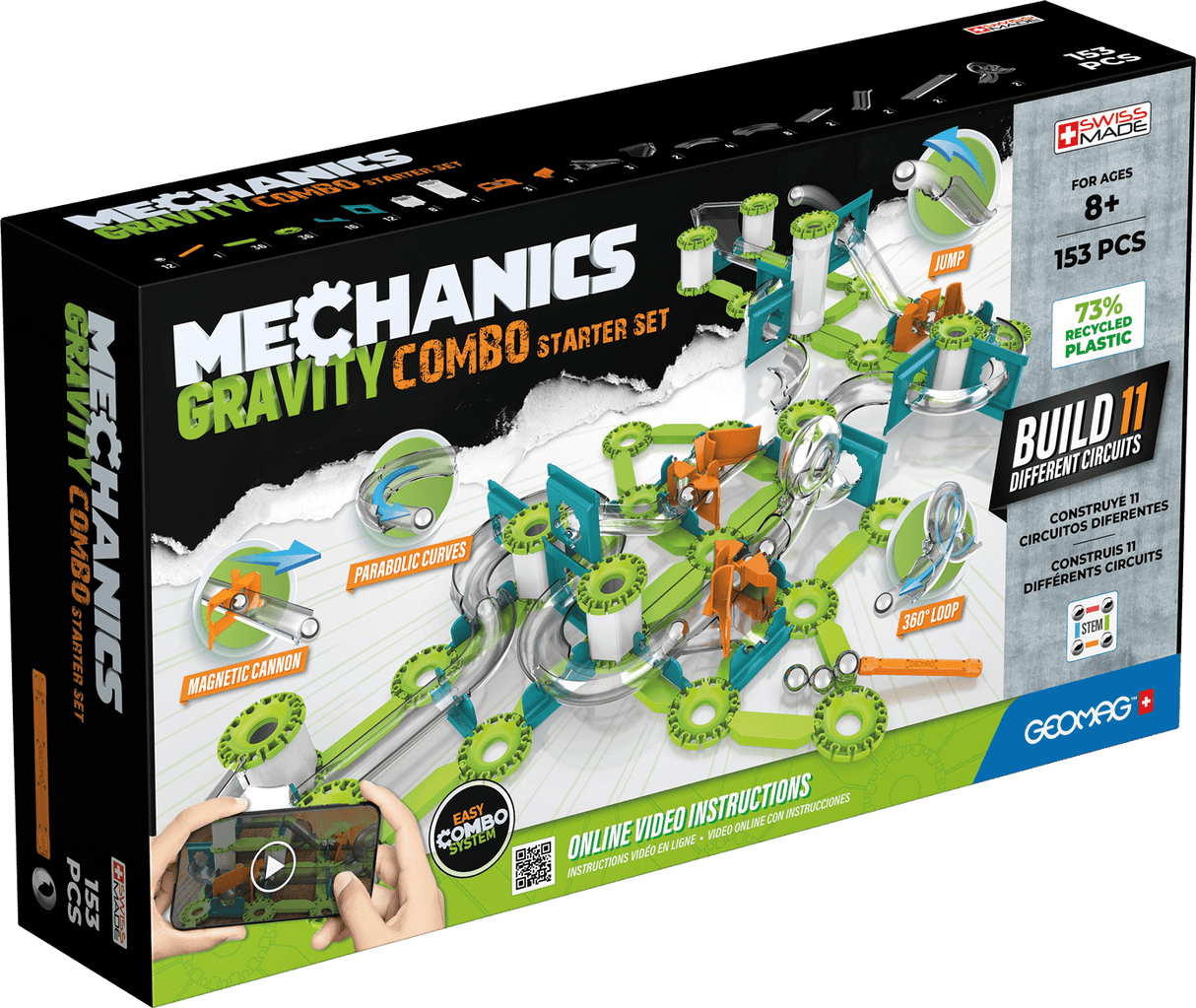 Combo Starter Set 153 pcs - Geomag