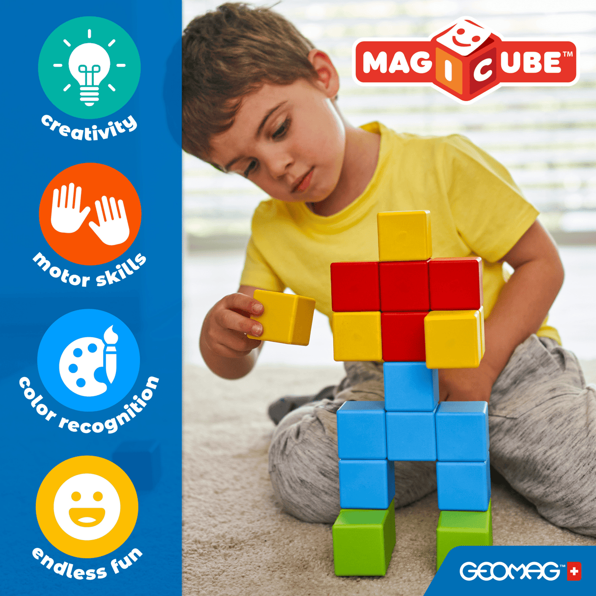 Magicube Full Color (24pcs) - Geomag