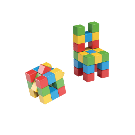 Magicube Full Color Recycled (24 pcs) - Geomag
