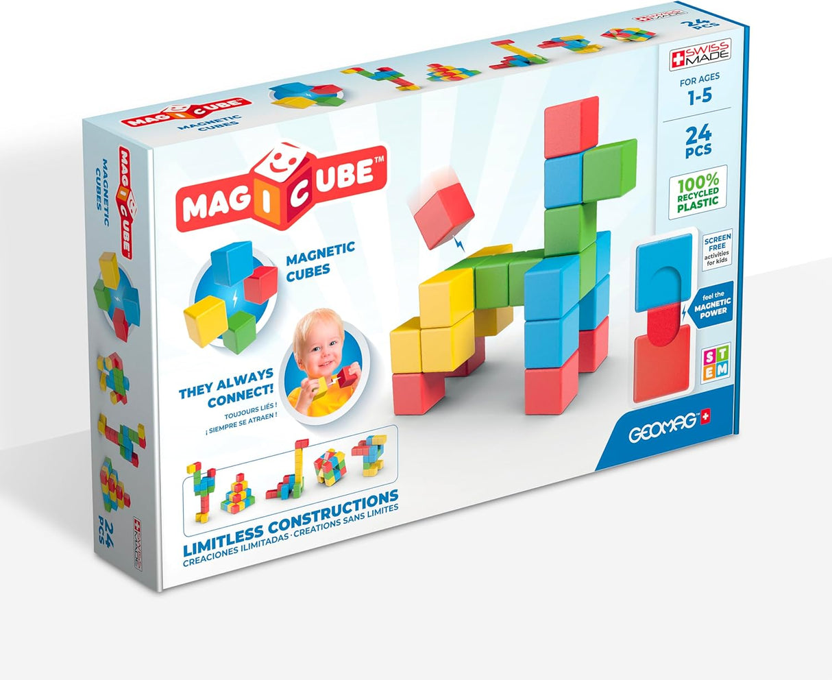 Magicube Full Color Recycled 24 pcs - Geomag